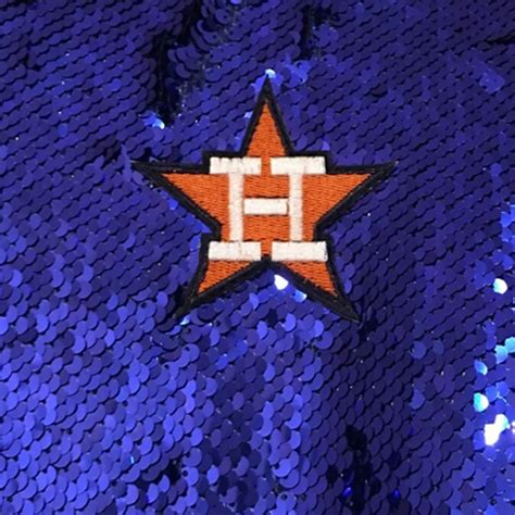 Bomber Blue Houston Astros Sequin Jacket Jackets Masters