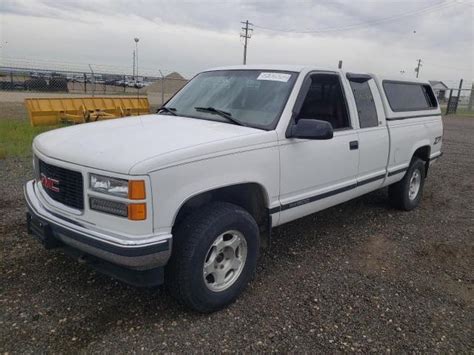 1998 Gmc Sierra K1500 For Sale Ab Edmonton Vehicle At Copart Canada