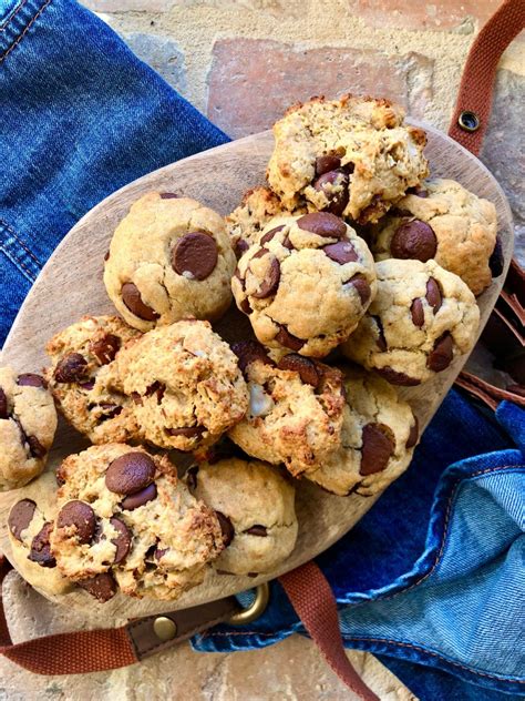 Cookies Avoine banane beurre de cacahuète et chocolat noir B cook