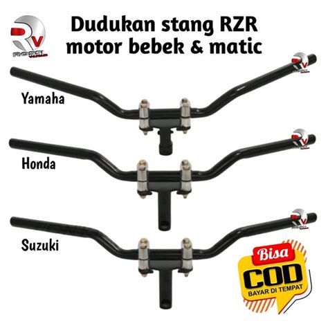 Jual Stang Roadrace Rzr Plus Raiser Adaptor Dudukan Stang Matic Bebek