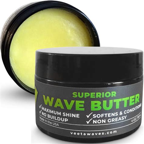 Veeta Superior Wave Butter 360 Wave Grease For Men Maximum Shine