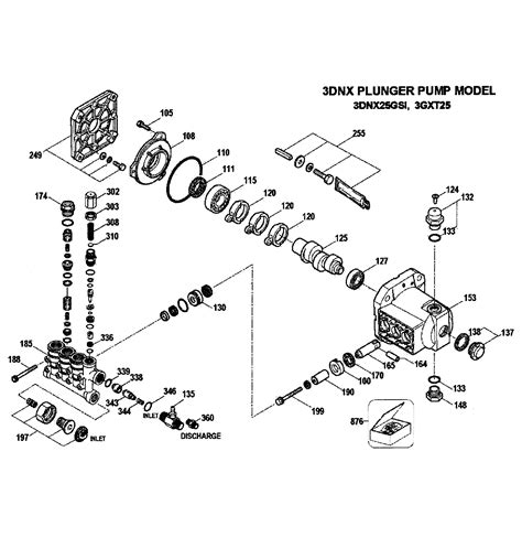 Honda Pressure Washer Pump Parts Diagram