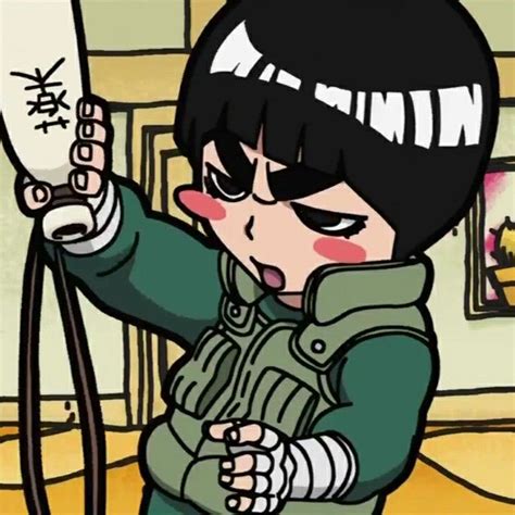 Chibi Rock Lee Rock Lee Lee Naruto Chibi