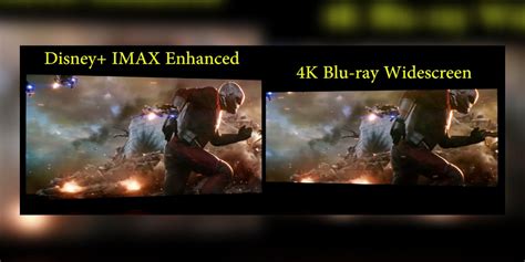 MCU Video Compares Disney+’s IMAX Enhanced vs 4K Aspect Ratios