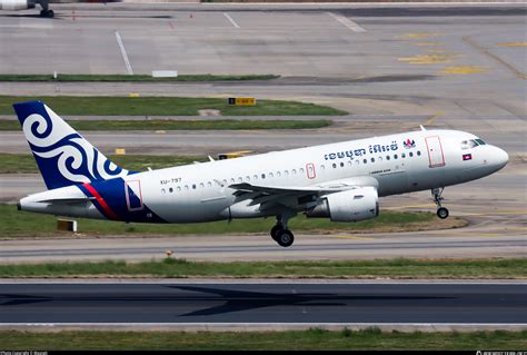 XU 797 Cambodia Airways Airbus A319 111 Photo By WayneS ID 1300742