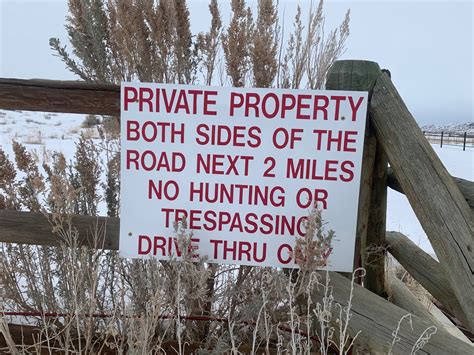 This Land Is Whose Land False No Trespassing Signs Could Become