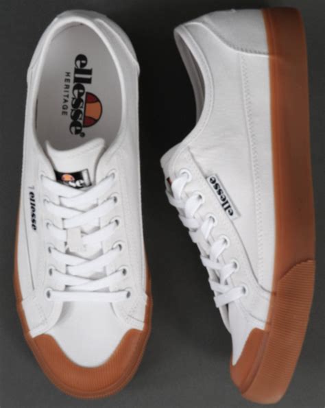 Ellesse Ento Vulcanized Pumps White Gum S Casual Classics