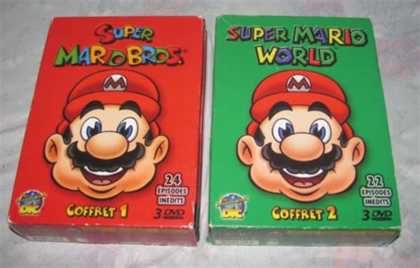 1990 2007 Dvd Nintendo Super Mario Brosworld French Francais Coffret 1 And 2 Ebay