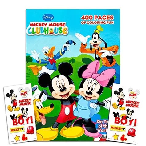 Libro Gigante De Mickey Mouse De Clubhouse Para Colorear Con En Venta