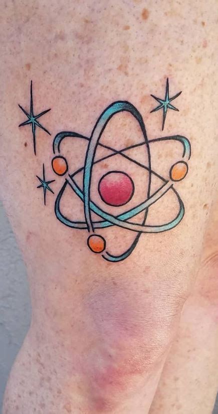 85 Atom Tattoos to Showcase Your Love for Science – Homie Daily