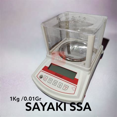 Jual Timbangan Emas Analitik Lab SAYAKI SSA Kap 1Kg 0 01Gr Jakarta