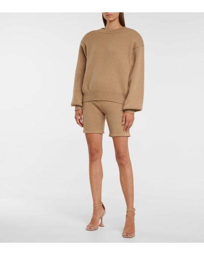 Natural Magda Butrym Shorts For Women Lyst