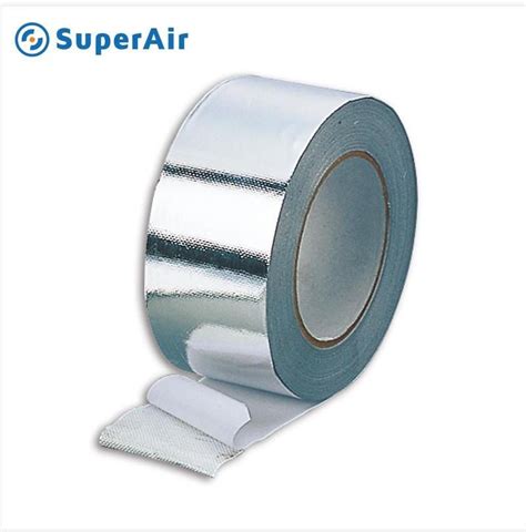 Hvac Strong Sticky Solvent Heat Resistant Flame Retardant Aluminum Foil