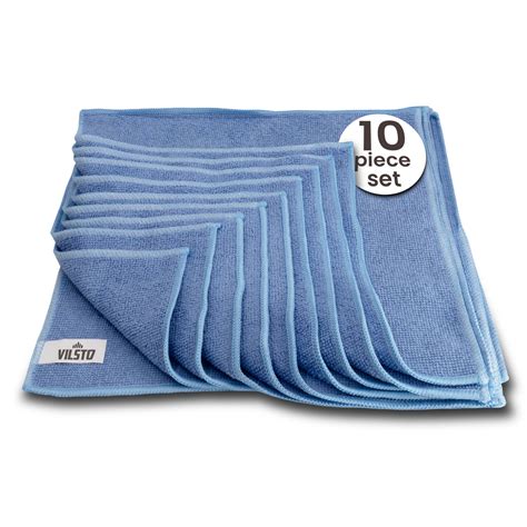 VILSTO Easy Clean Cloth Mikrokuituliina 30x30 Cm 10 Kpl Sininen