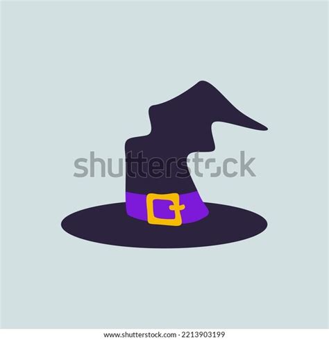 Witch Hat Silhouette Isolated Vector Illustration Stock Vector (Royalty Free) 2213903199 ...