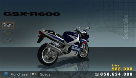 IGCD Net Suzuki GSX R 600 In RS II Riding Spirits II