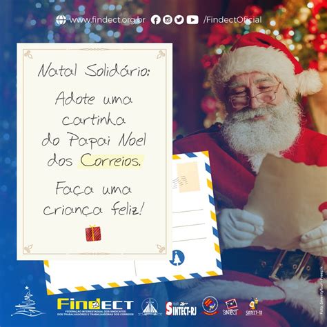 Natal Solid Rio Ado O De Cartinhas Para O Papai Noel Dos Correios