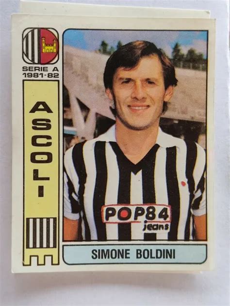 Figurina Calciatori Panini Ascoli Boldini N Ottima Da