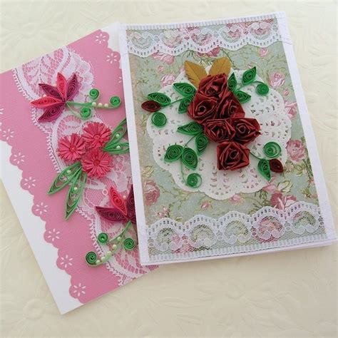 Quilling Greeting Cards Paper Quilled Sale By Enchantedquilling