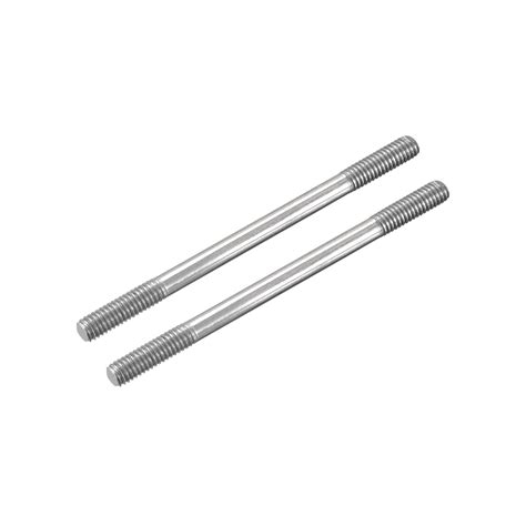 M X Mm Stainless Steel Push Rod Double End Threaded Rod For Diy