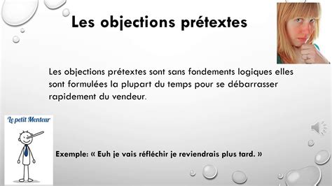 Les différents types dobjections YouTube