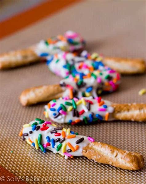 My Classic Chocolate Covered Pretzels Sallys Baking Addiction