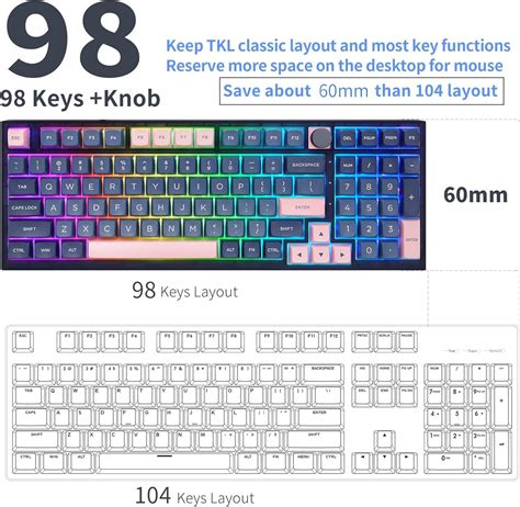 Molgria Skyloong Gk Key Rgb Backlit Gaming Keyboard With Dark