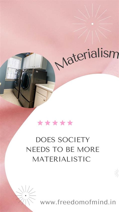 Advantages And Disadvantages Of Materialism Materialism