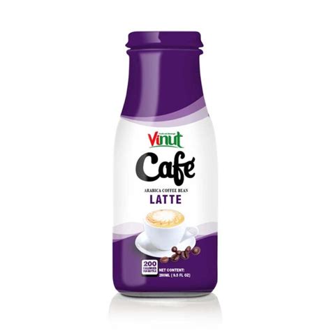 Box 4 X 95 Fl Oz Vinut Latte Coffee Drink Arabica Coffee Bean