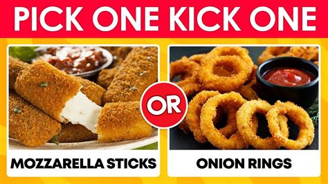 Pick One Kick One Junk Food Edition YouTube