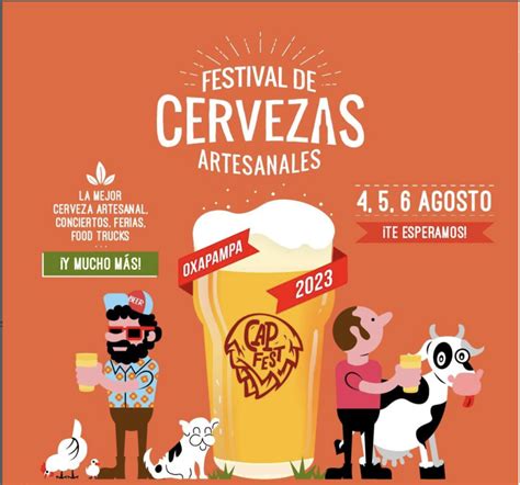 Durante El Capfest Oxapampa Ser La Capital De La Cerveza Artesanal