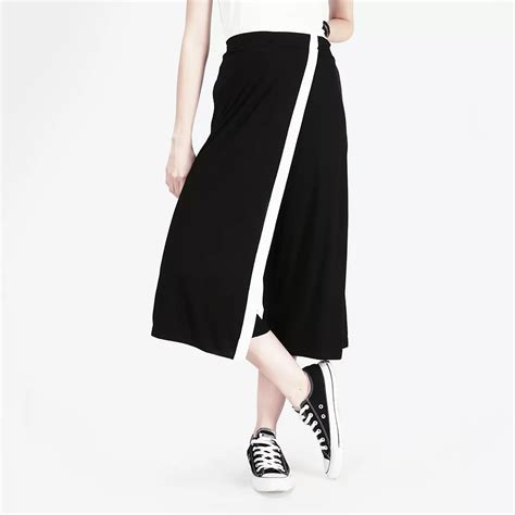 Jual Logo Jeans Logo Jeans Celana Wanita Deep Black Offwhite Original