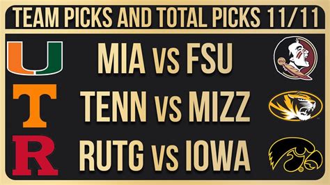 Free College Football Picks Today Ncaaf Week Betting Picks