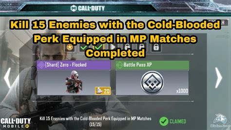 How To Kill 15 Enemies With The Cold Blooded Perk Equipped In MP