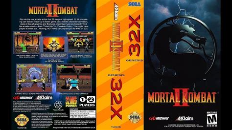 Mortal Kombat Ii Sega 32x Jax Youtube