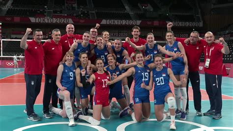 Tokyo 2020 Serbia Vs South Korea Volleyball Olympia Highlights