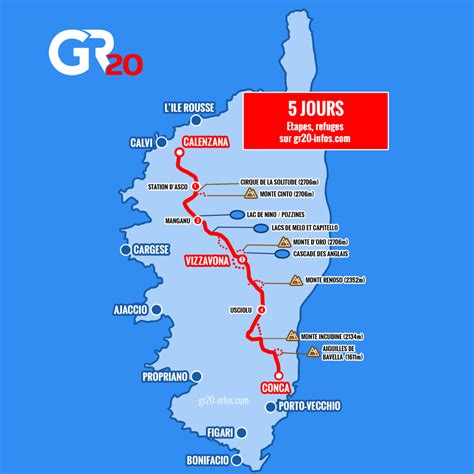 Gr 20 En 5 Jours Faire Le Gr20 Corse