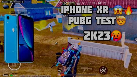 Omg First Time Use Iphone Xr🥵🤯 Test Pubg Mobile Iphone Xr