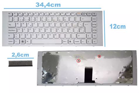 Teclado Sony Vpc Eg Blanco Sp