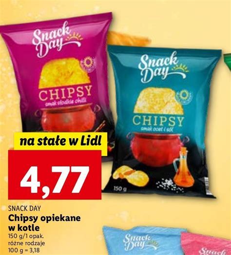 Promocja Chipsy S Odkie Chilli Snack Day W Lidl