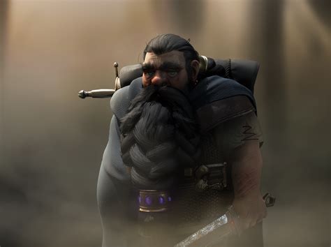 Dwarf Adventurer On Behance