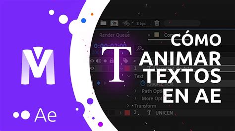 C Mo Animar Textos En After Effects F Cil Youtube