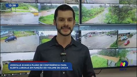 Joinville Avan A Plano De Conting Ncia Para Alerta Laranja Em Fun O Do