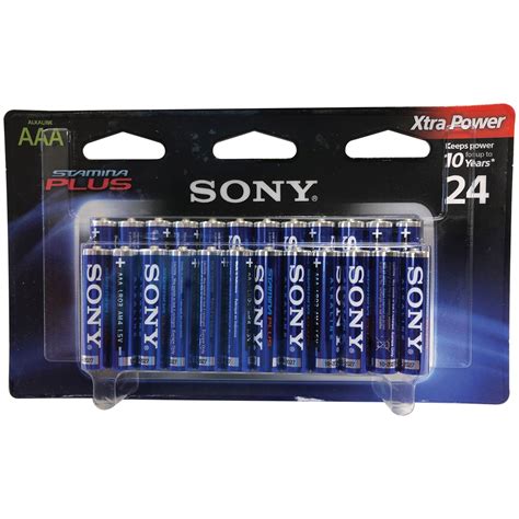 Sony Am B D Stamina Plus Aaa Alkaline Batteries