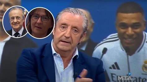 Pedrerol revela lo que le dijo la madre de Mbappé a Florentino Presi