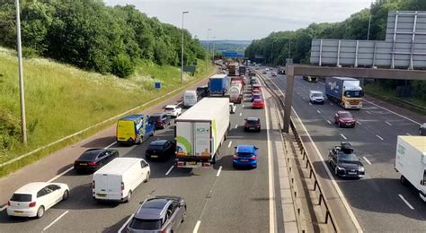 Live M6 Updates As Motorway Reopens After Lorry Crash With M55 M61 And