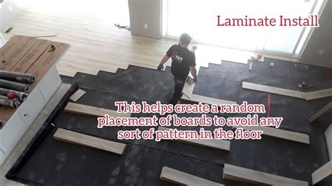 Laminate Floor Installation Youtube