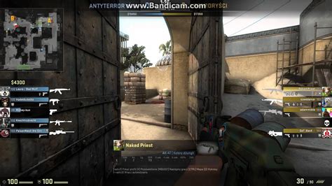 Naked Priest CS GO Ace Dust II YouTube