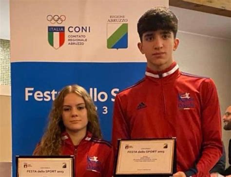 Festa Dello Sport Premiati I Campioni Del Karate Carola Federici