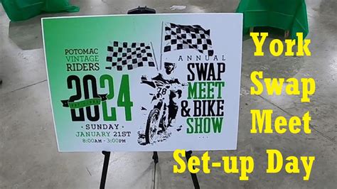 The Huge Vintage Motorcycle Swap Meet On Set Up Day In York Youtube